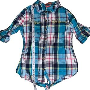 Apple bottoms 3T boys button up shirt